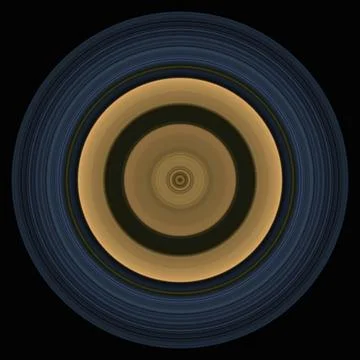 3D ornament on black background	 스톡 일러스트