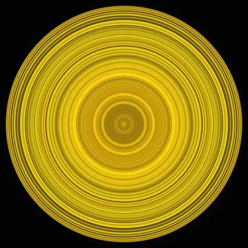 3D ornament on black background	 Stock Illustration