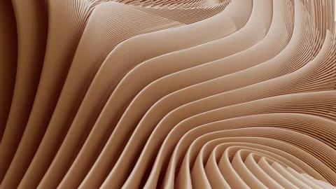 3D ornament in motion Video stock 260393731