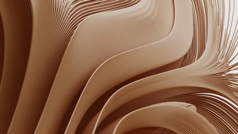 3D ornament in motion Video stock 260394454