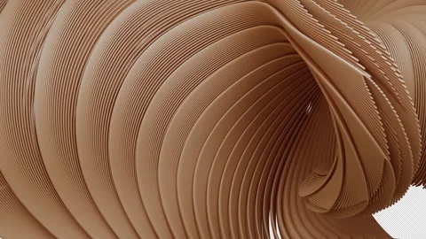 3D ornament in motion Video stock 260915683