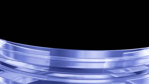 3D Overlay glass Stock Footage 100643119