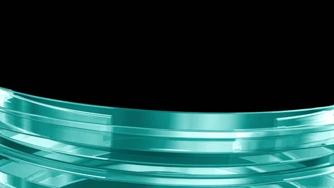 3D Overlay glass Stock Footage 100643144