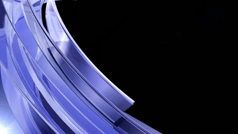 3D Overlay glass Stock Footage 100643242