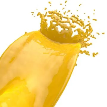 3d paint splash 스톡 일러스트