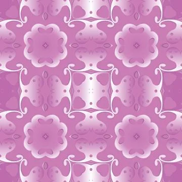 3d Paisley seamless pattern. Vector ornamental ethnic style background. Decor Illustrazione stock