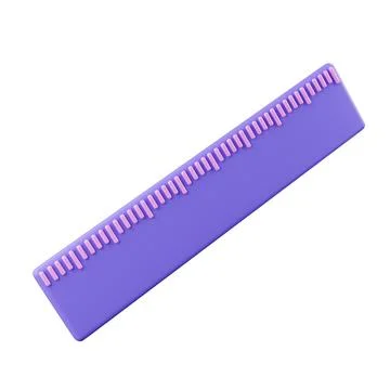 3d paper cutter. Back to school and education concept. isolated on background Stock Illustration