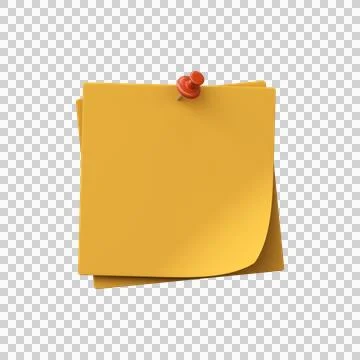 3d paper sheets of paper for notes. Stock Illustration