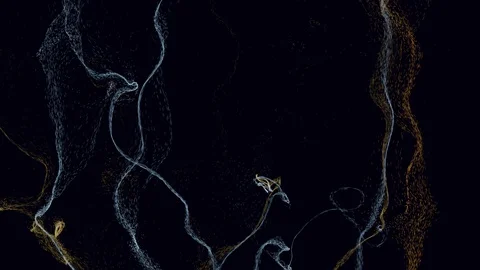 3D Particle Animation (3D Render) Stock Footage 117920168