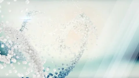 3D Particles Background 16 Stock Footage 280787313