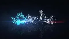 3D Particles Effect Business Logo Reveal - Dark Motion Design Animation HD Intro Stock After Effects