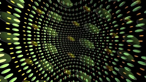 3D Pattern of Abstract Balls Loop Stock Footage 83863784