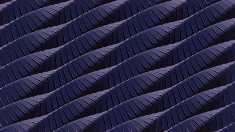 A 3d pattern of blue and red bricks Stock Footage 309926378