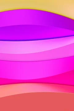 3d pattern of multicolored abstract geometric lines, vertical orientation Stock Photos