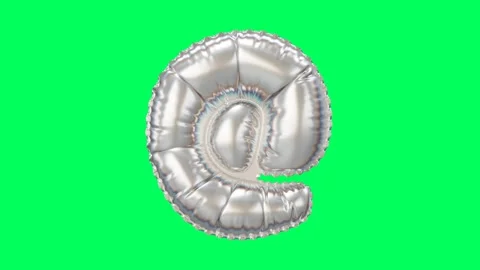 3D Pearl Chrome balloon Internet Symbol animation  Vidéo 263240287