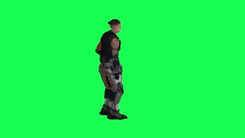 3d people in chroma key background isola... | Stock Video | Pond5