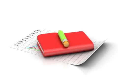 3d people create a circle Grats Stockgrafik