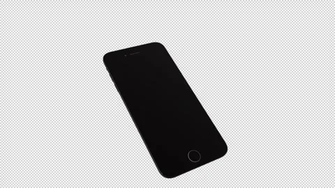 3D Phone With Alpha Channel 13 Stock Footage 242007305