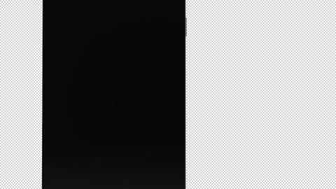 3D Phone With Alpha Channel 2 Stock Footage 242006057