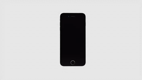 3D Phone With Alpha Channel 3 Stock Footage 242005871