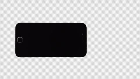 3D Phone With Alpha Channel 4 Stock Footage 242005880