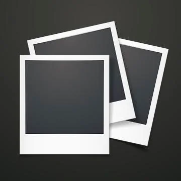 3d photo frames Ilustración de archivo