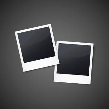 3d photo frames Illustrazione stock