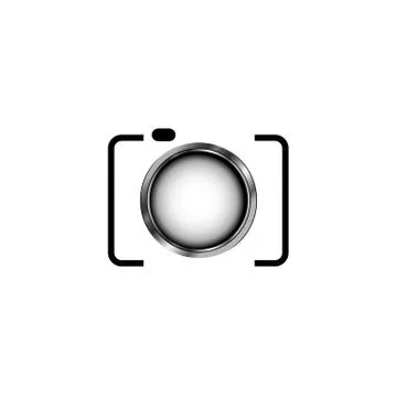3d photography logo Stock Illustration