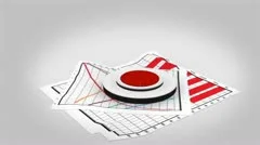 3D Pie Chart with data animation Stock After Effects