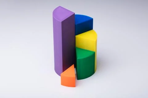 3d Pie Chart Stock Illustration