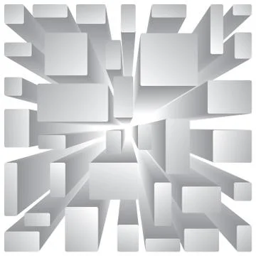 3d piece Stock Illustration