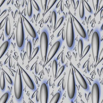 3d pink bud type or drop seamless pattern 스톡 일러스트