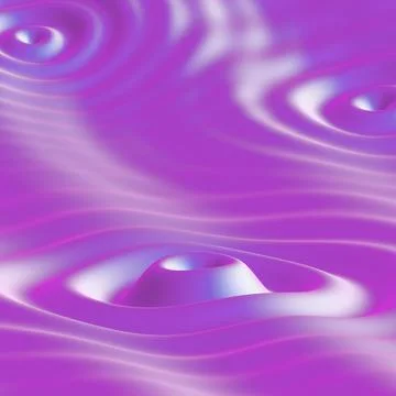 3D pink sound wave: visualization of music listen and digital sound Stock Illustration
