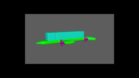 3D Plane fly in the Sky Stock Footage 345657344
