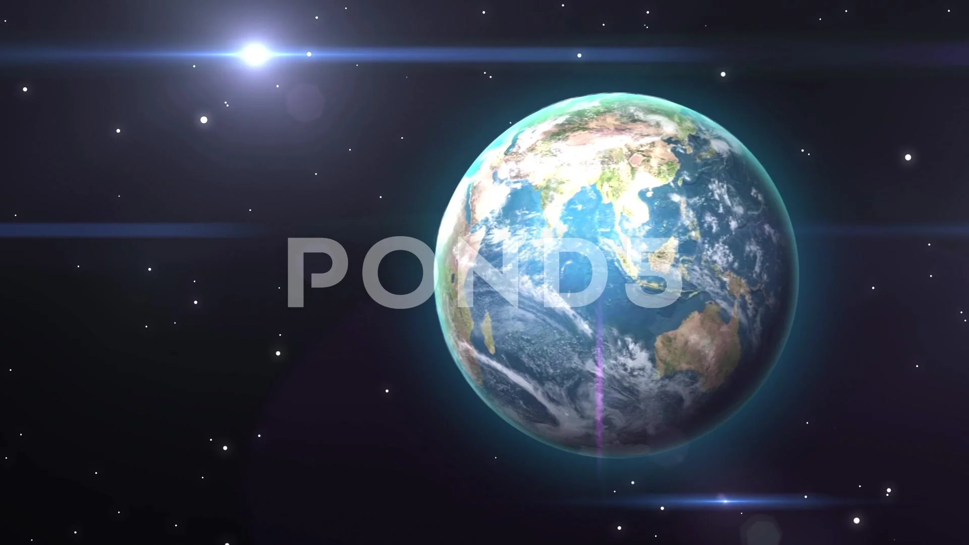 3d Planet Earth Logo Reveal Tech Business Logo Sting Hd Space