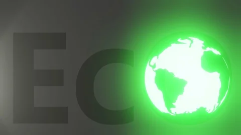 3D planet earth spinning in the lamp Stock Footage 112248169