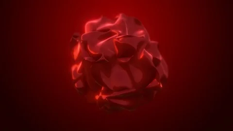 3d Plasma Red Blood Cell Textured Seamless Looping Stock Footage 125675317