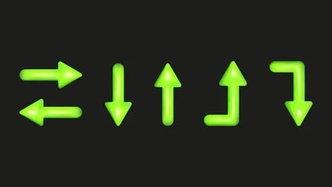 3D plastic elements set isolated abstract shapes. 스톡 일러스트