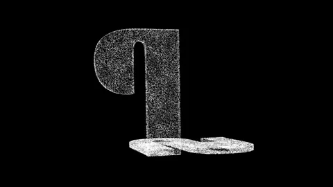 3D PlayStation logo rotates on black background. Games and Entertainment concept Stock Footage 249163113