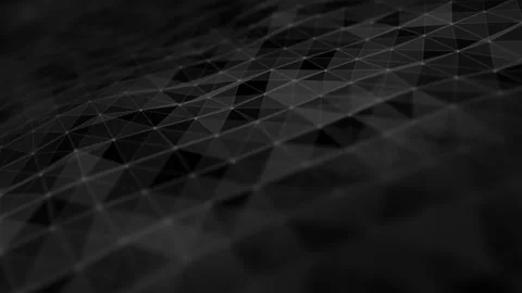 3D Plexus lines with triangular shapes network technology background with Stock Footage 295177546