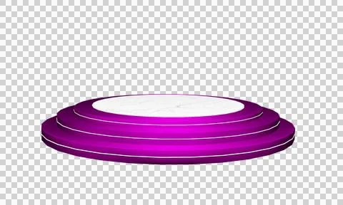 3d podium stage rendering Stock Photos