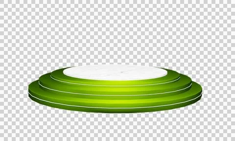 3d podium stage rendering Stock Photos