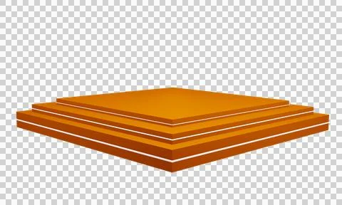 3d podium stage rendering Foto stock