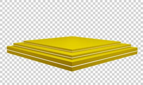 3d podium stage rendering Stock Photos