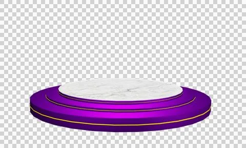 3d podium stage rendering Stock Photos