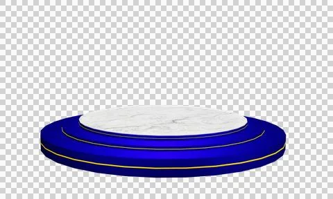 3d podium stage rendering Stock Photos