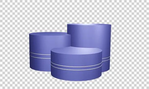 3d podium stage rendering Stock Photos
