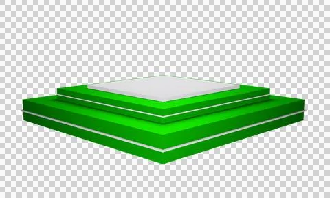 3d podium stage rendering Foto stock