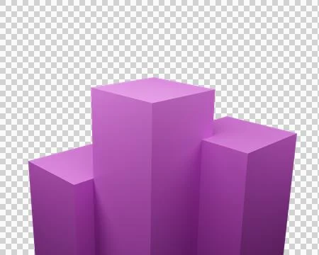 3d podium stage rendering Foto stock