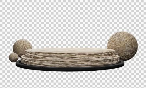 3d Podium Stage Texture 2 Stock Illustration